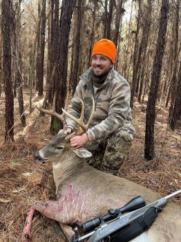 Austin White and his buck.